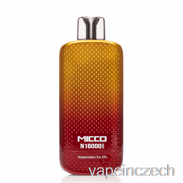 Horizontech Micco N16000 Jednorázová Ledová Voda S Melounem Bez Nikotinu